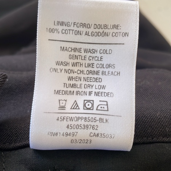 Favorite Daughter, The favorite black pleat pants, size 10  NWOT - Picture 13 of 17